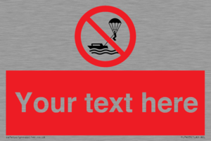 Custom No parasailing